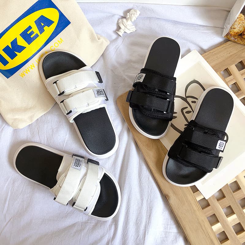Men's Slippers Summer Outdoor Beach Flip Flops Fashion Vietnamese Couple Sandals