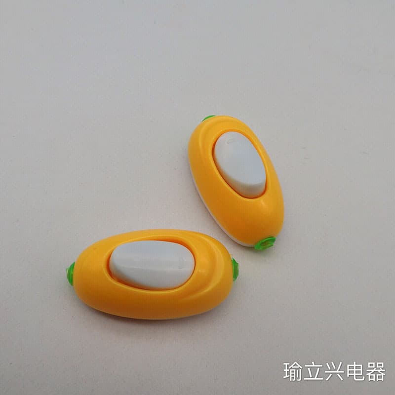 Egg-type 015 button high-power power button, household bedside switch wiring rocker switch manufacturer wholesale