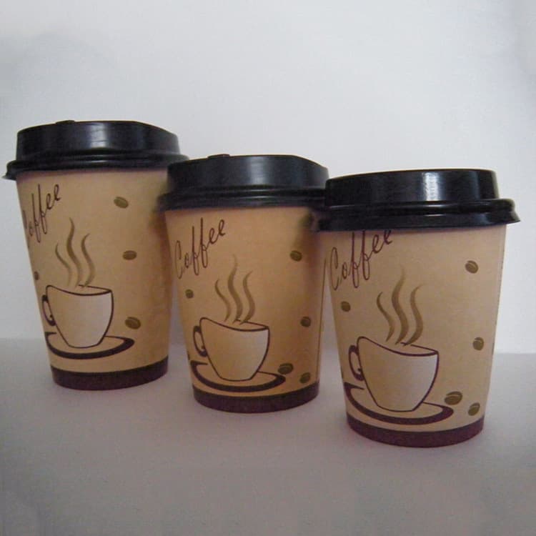 Factory Supply Party Beverage Paper Cups, High-Temperature Resistant Insulated Milk Tea Hot Drink Cups, Snack Takeout Soup Cups