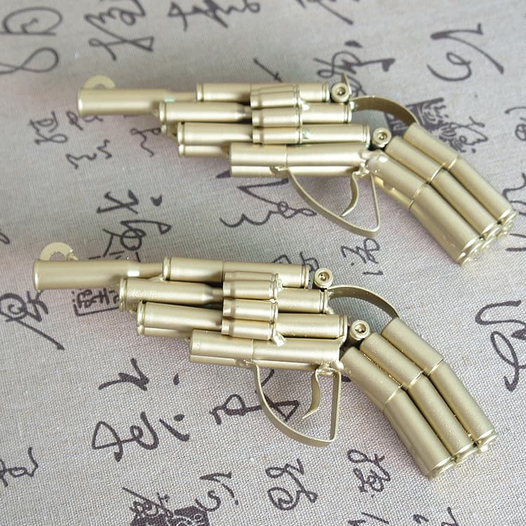Popular Creative Craft Replica Shell Pistol Model Military Veteran Souvenir Shell Pistol Model