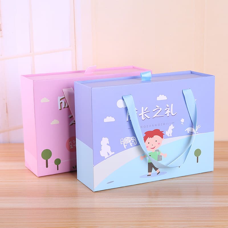 Kids Back-to-School Gift Box Growth Gift Stationery Drawer Gift Box Packaging Creative Gift Box