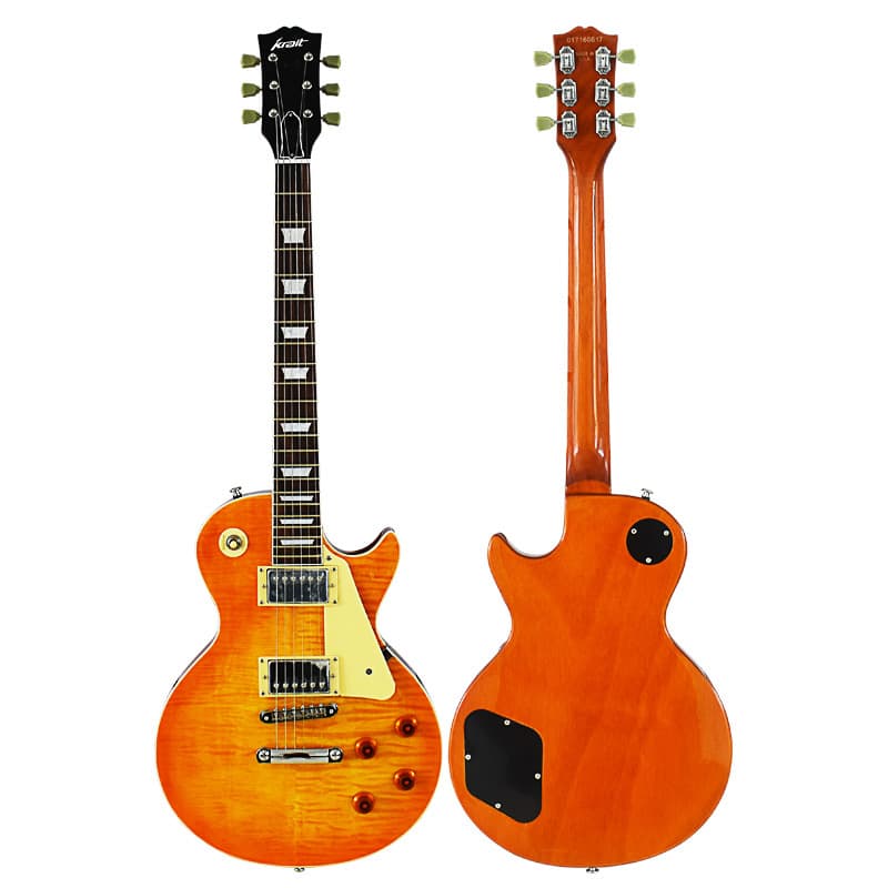 Electric Guitar Flame Maple Top, Electric Guitar, Quality Assured, Factory Direct