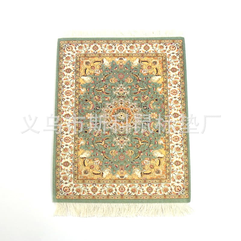 Manufacturer's self-sold creative carpet mouse pad tassel mouse pad personalized Persian style carpet mouse pad