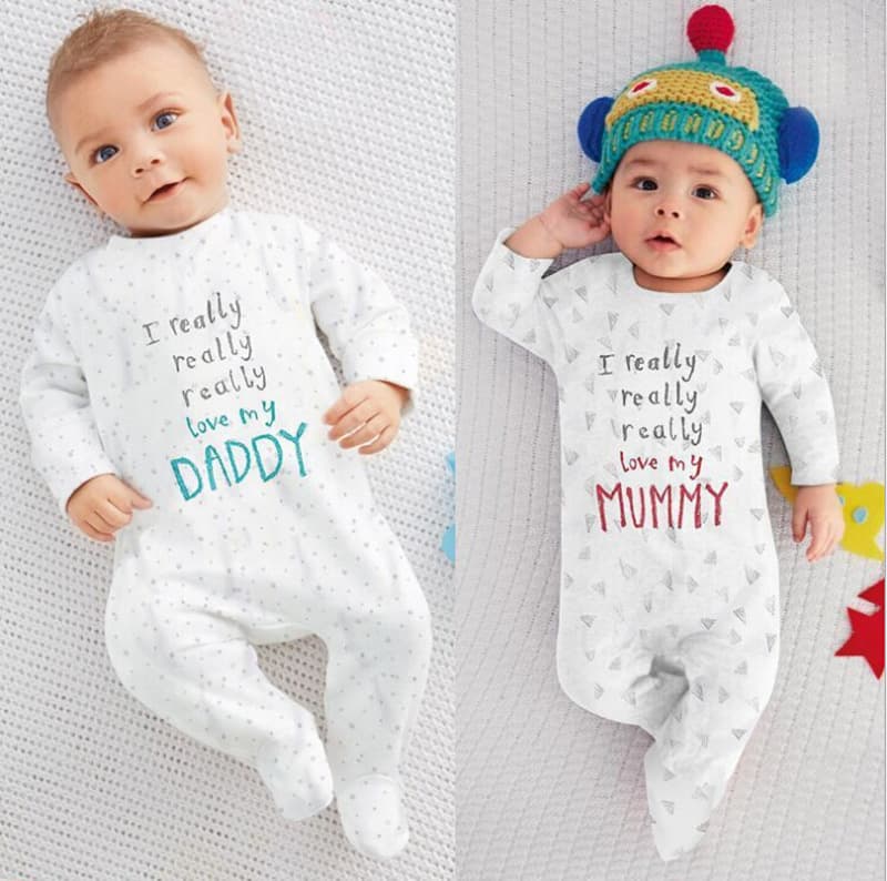 Drop Shipping Baby Romper Autumn Cotton Newborn Bodysuit 3-12 Months Baby Clothes Closed Crotch Hip Wrap