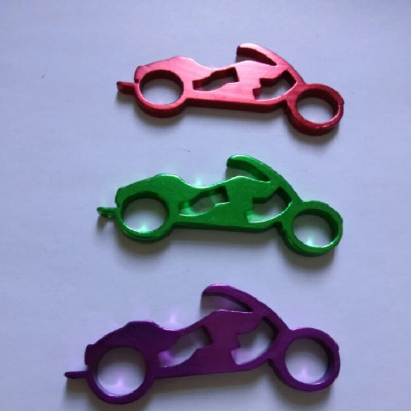 In Stock Creative Sports Car Style Aluminum Alloy Beer Bottle Opener Keychain