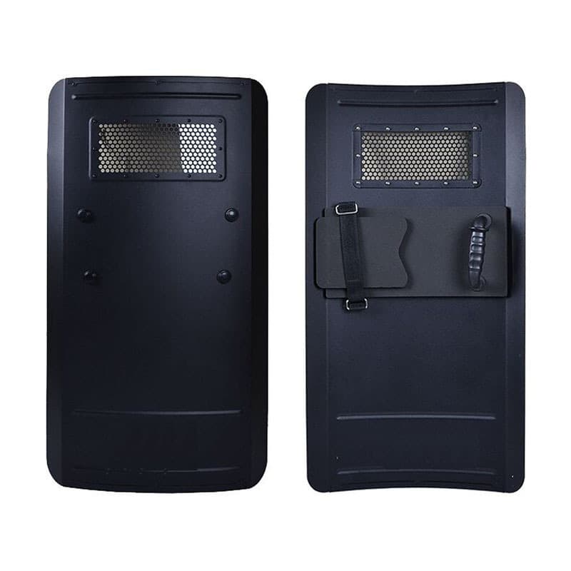 Aluminum Alloy Shield Metal Riot Shield Security Handheld Shield PC Riot Shield Handheld Shield Campus Protection Equipment