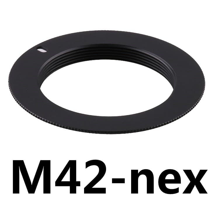 M42-NEX Slim Adapter Ring Thickness 1mm Compatible with M42 Lens to Sony NEX Magnifying Lens