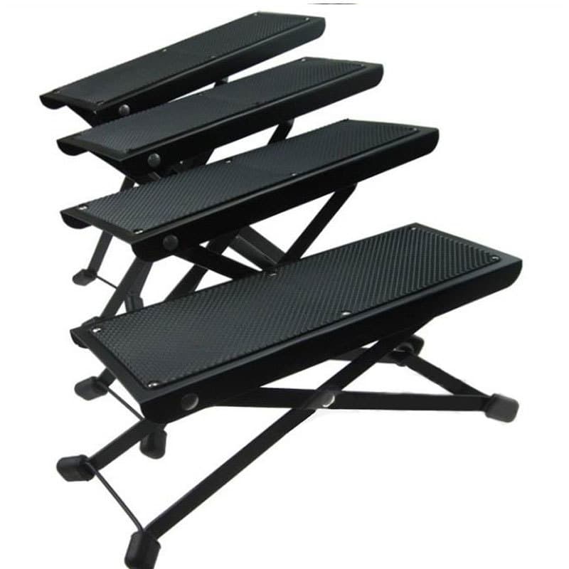 Classical Guitar Footrest Guitar Foot Pedal Foot Stool Multi-Adjustable Guitar Foot Support