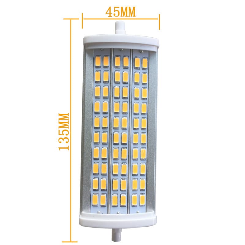 R7S LED Corn Lamp 16W 135mm 5630SMD CRI>80 85-265V R7S LED Cross