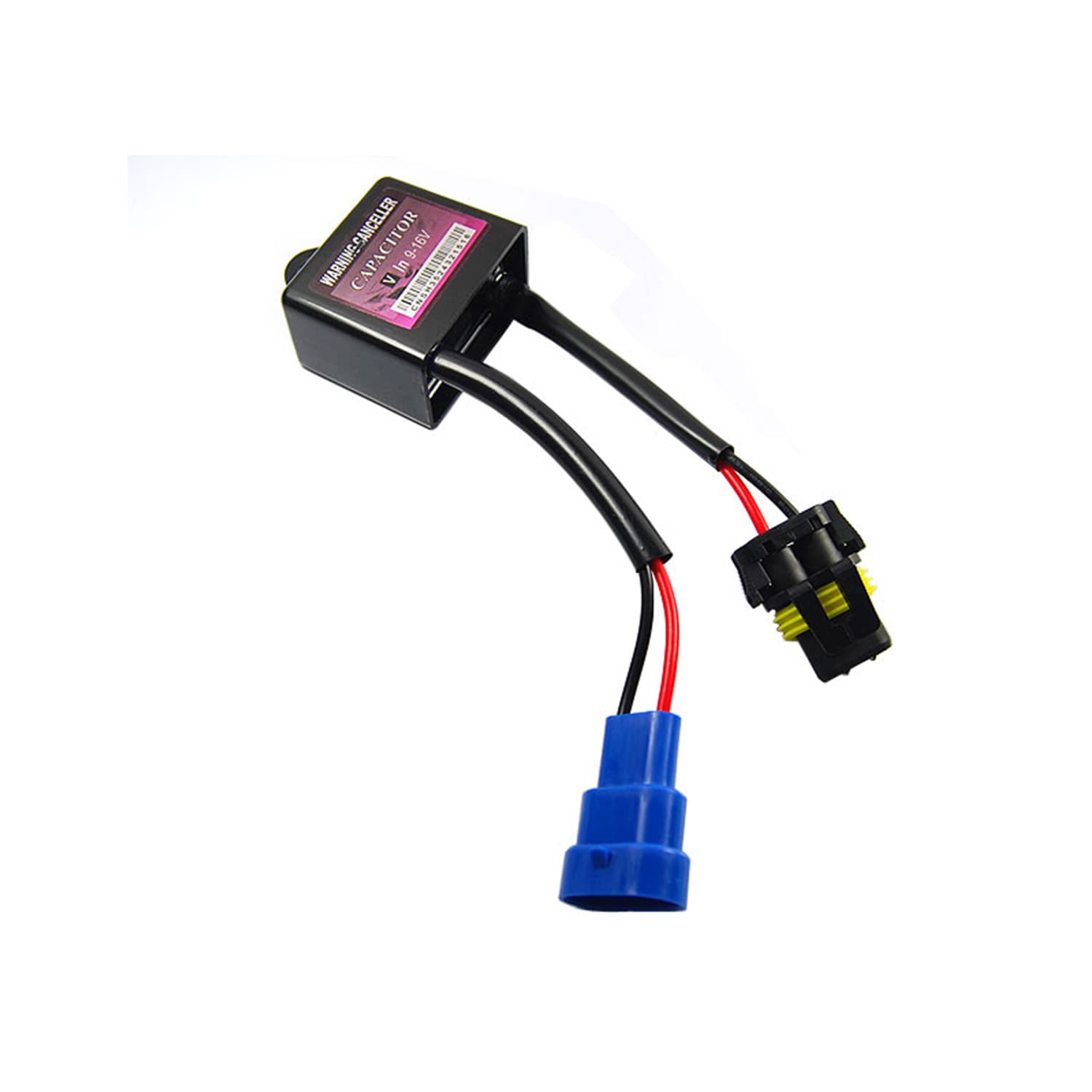 Cross-border car headlight conversion HID decoder capacitor filter noise suppressor fault eliminator, ultra-bright