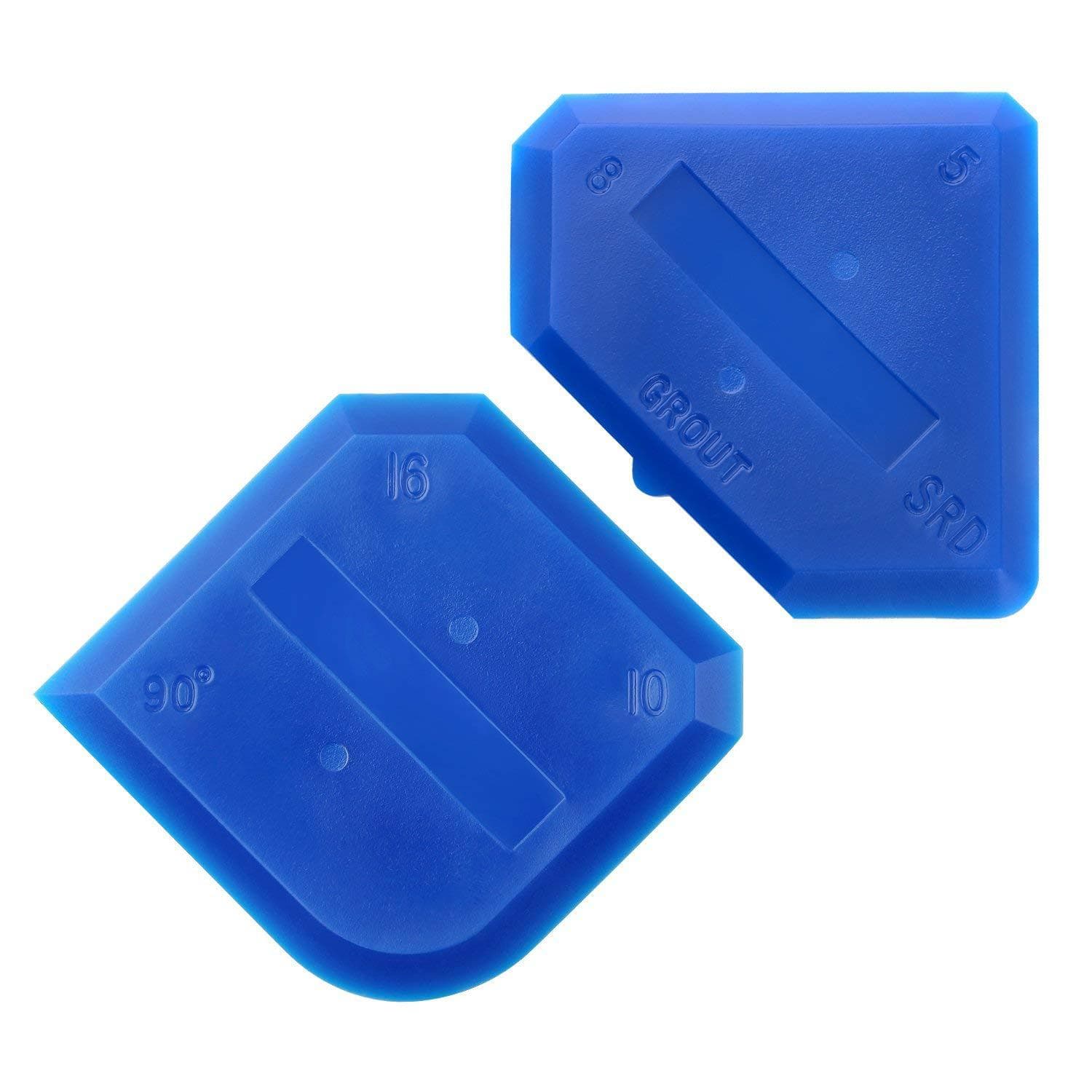 Cross-Border Grout Tool 2-Piece Set, Silicone Scraper Plastic Scraper Sealant Finisher