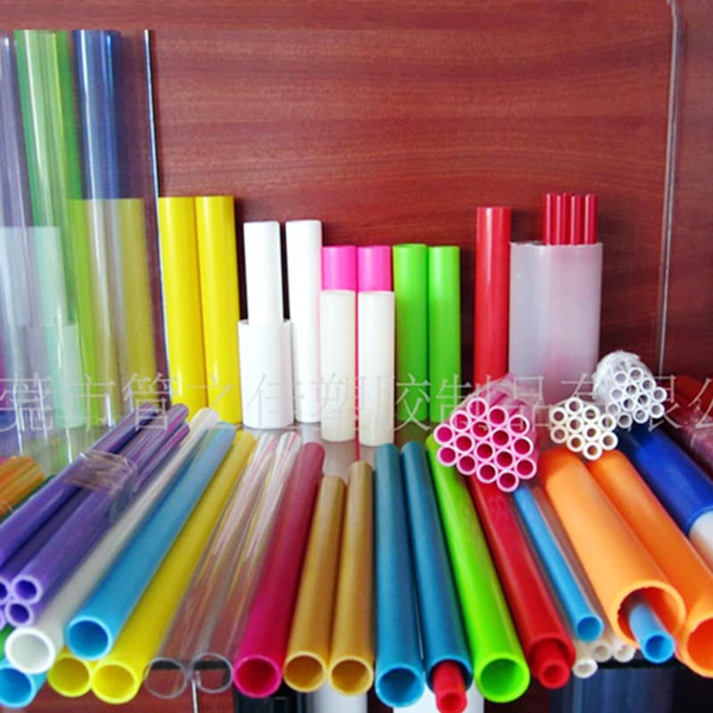 Custom-made ABS plastic rigid tubes, toy plastic sleeves, ABS plastic sleeves, multiple specifications and colors available for wholesale.