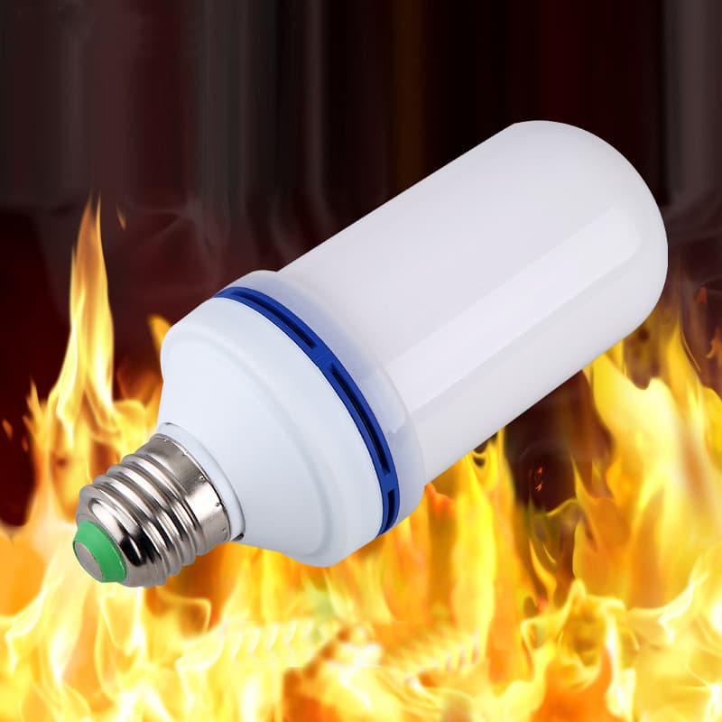 LED Flame Light Flickering Christmas Light Dynamic Flame Bulb Bar KTV Decoration Atmosphere Lamp E27 E26