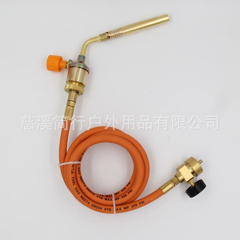 American Style Mapp Gas Oxygen-free Welding Torch For Refrigeration Repair High-temperature Spray Gun Hose Welding Lamp