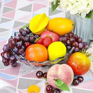 Factory Wholesale Artificial Fruit Fake Fruit Lemon Artificial Banana Bunch Apple Orange In Stock Supply