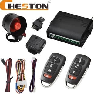 Factory Retail Hot Sale / Car Alarm / With Folding Key Remote / Car Alarm Anti-Theft