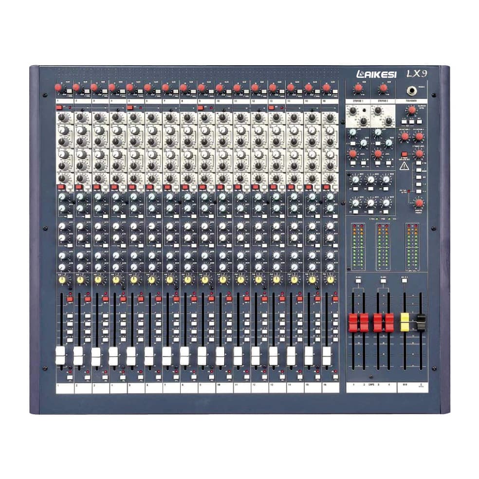LX9 Mixer - 16/24/32 Channel for Small to Medium Stage, Wedding, Event, Conference, Bar