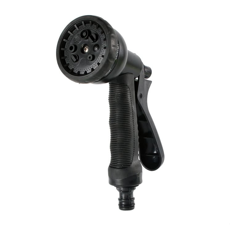 Cross-border special supply of high-pressure car wash 8, 8-function glue gun green, special high-pressure telescopic water pipe