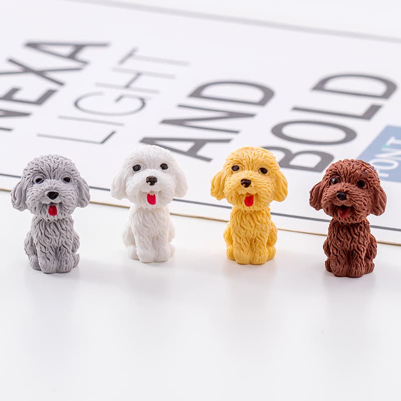 Christmas and End-of-Term Gifts - Adorable Teddy Bear Erasers, Pencil Erasers, Wholesale Manufacturer for Student Stationery