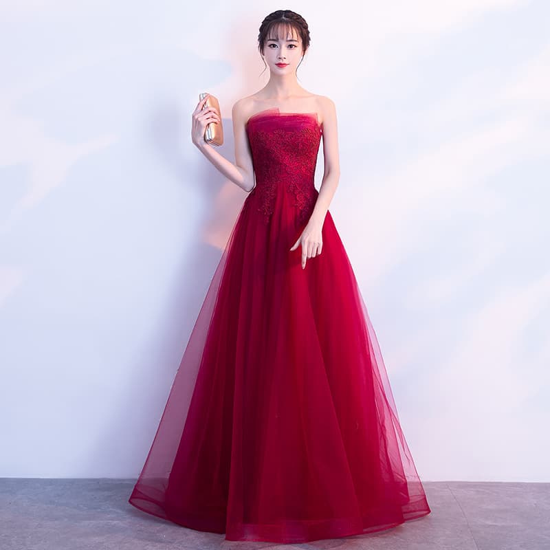 Bride's Toast Dress Summer Autumn 2026 New Red Plus Size Slimming Wedding Evening Gown Women's Fitted Elegant Long