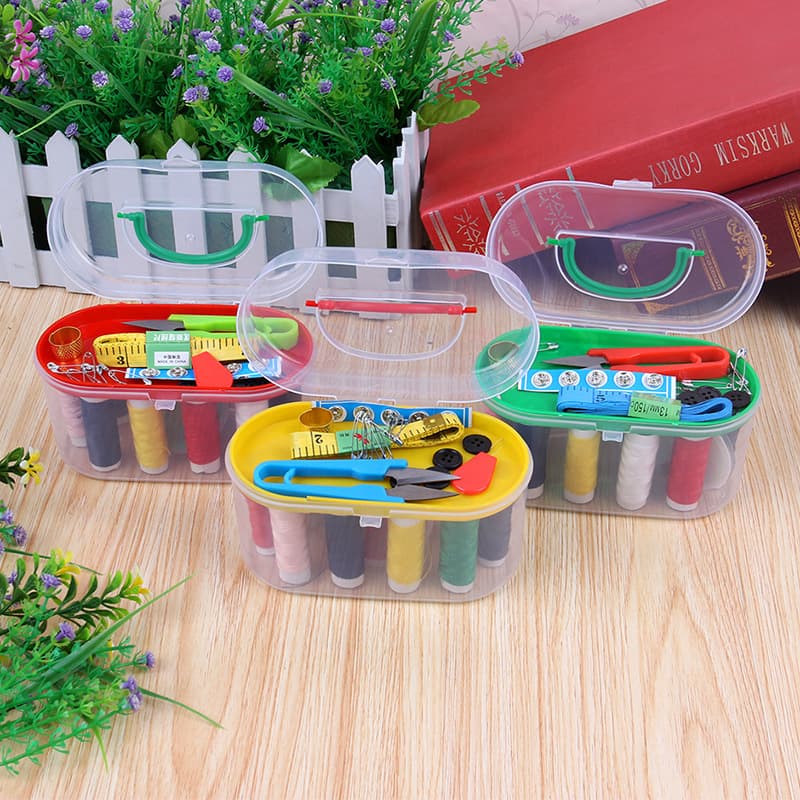Household Treasure Chest Large Multi-functional Sewing Box All-Purpose Portable Organizer Sewing Pouch Mending Kit Wholesale