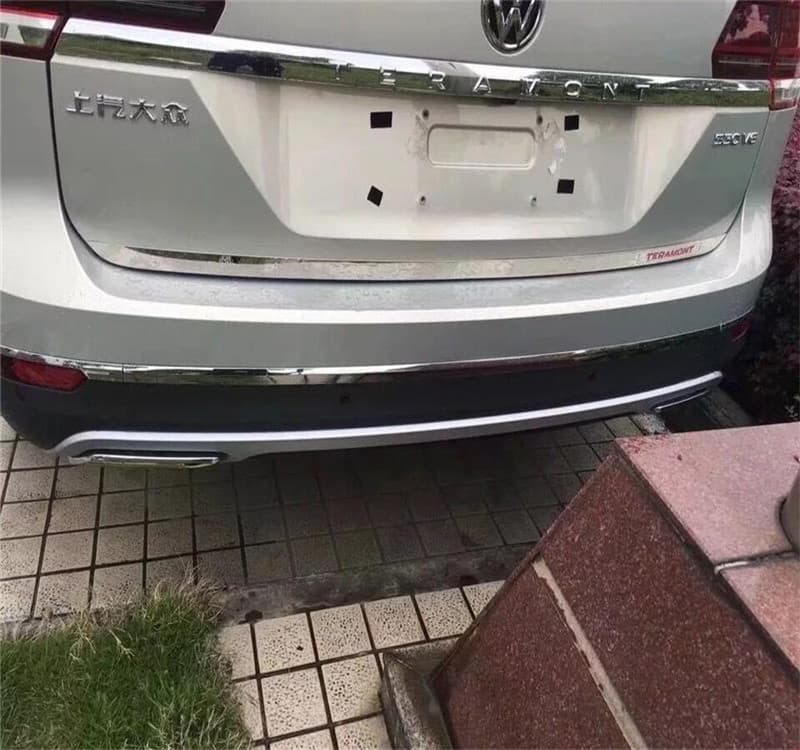 Trunk Lid Trim Strip Stainless Steel for Volkswagen Teramont