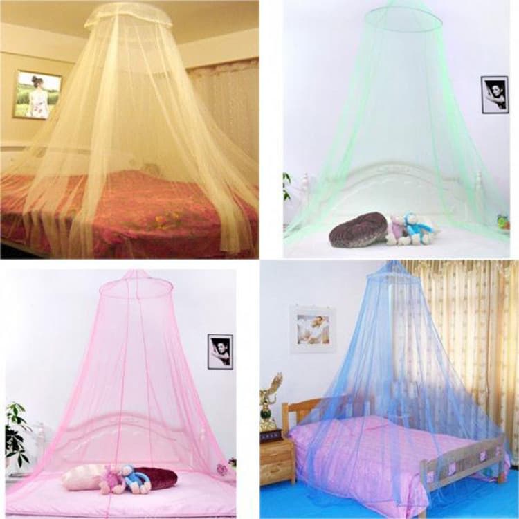 Floor Mosquito Net, Dense Dome Princess Mosquito Net, Palace Style Student Bed Canopy with Dome Curtain