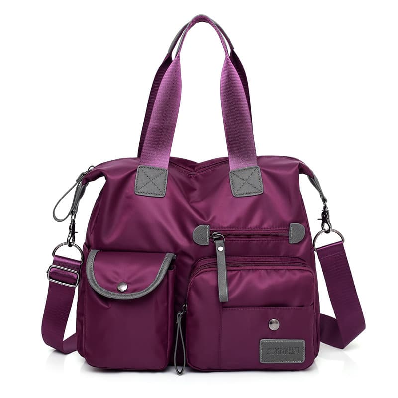 Women's Bags, New Fashionable Large-Capacity Handbags, Casual Nylon Shoulder Crossbody Bags, Factory Wholesale