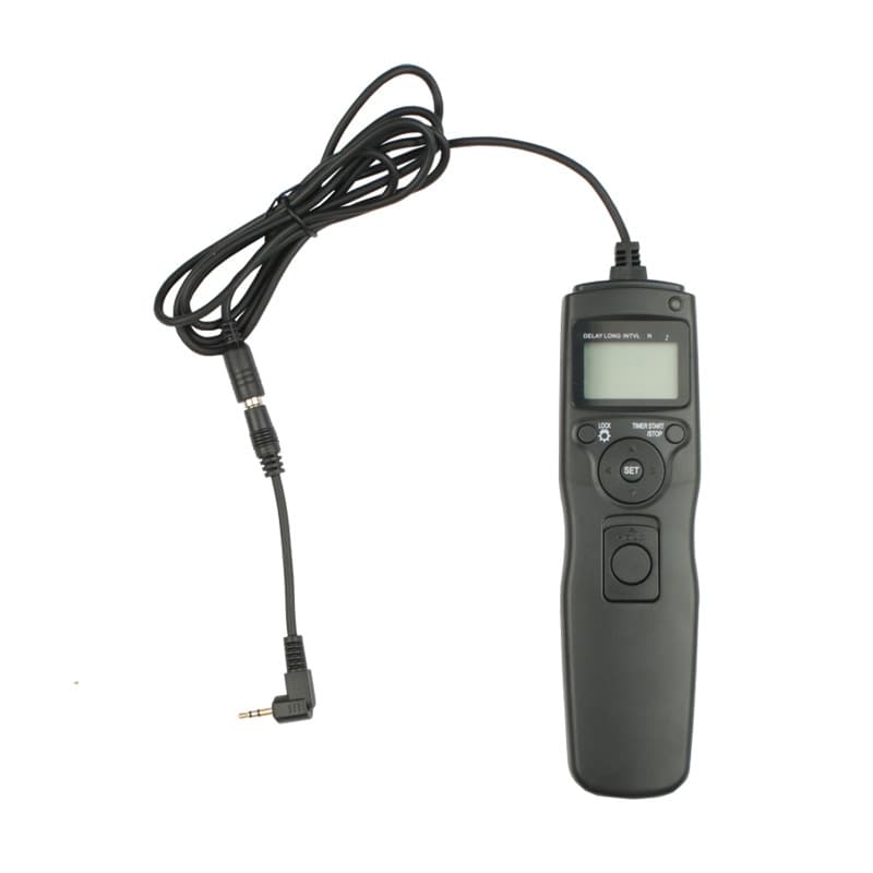 Factory timer shutter release cable for 5D3, 5D2, 6D, 70D, 60D, 650D, 700D wired remote control