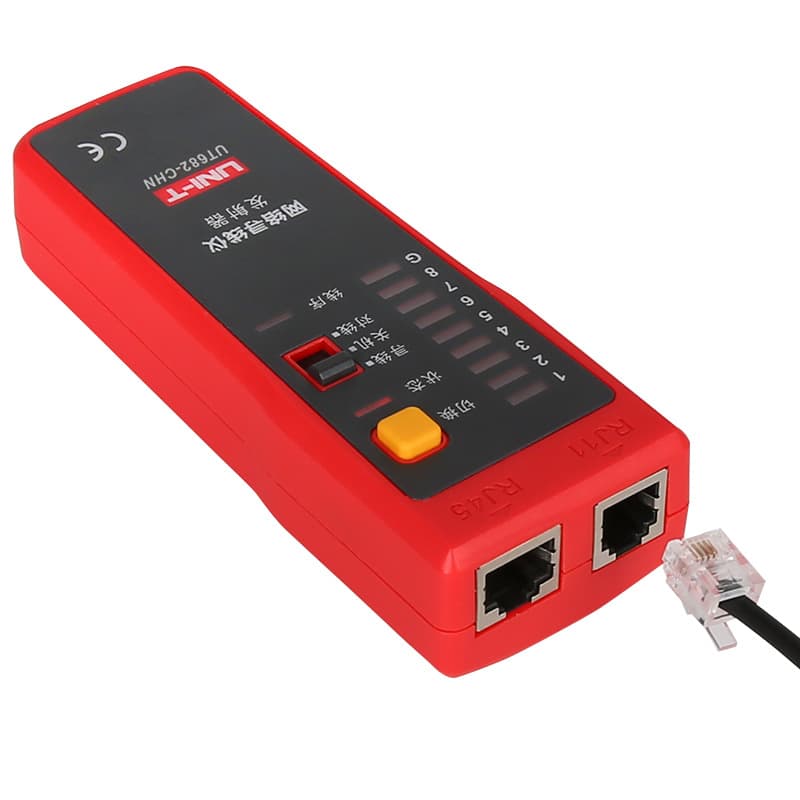 UNI-T UT682 Series Network Cable Tester, Wire Tracker for Network and Telephone Lines, Strong Anti-Interference Line Finder