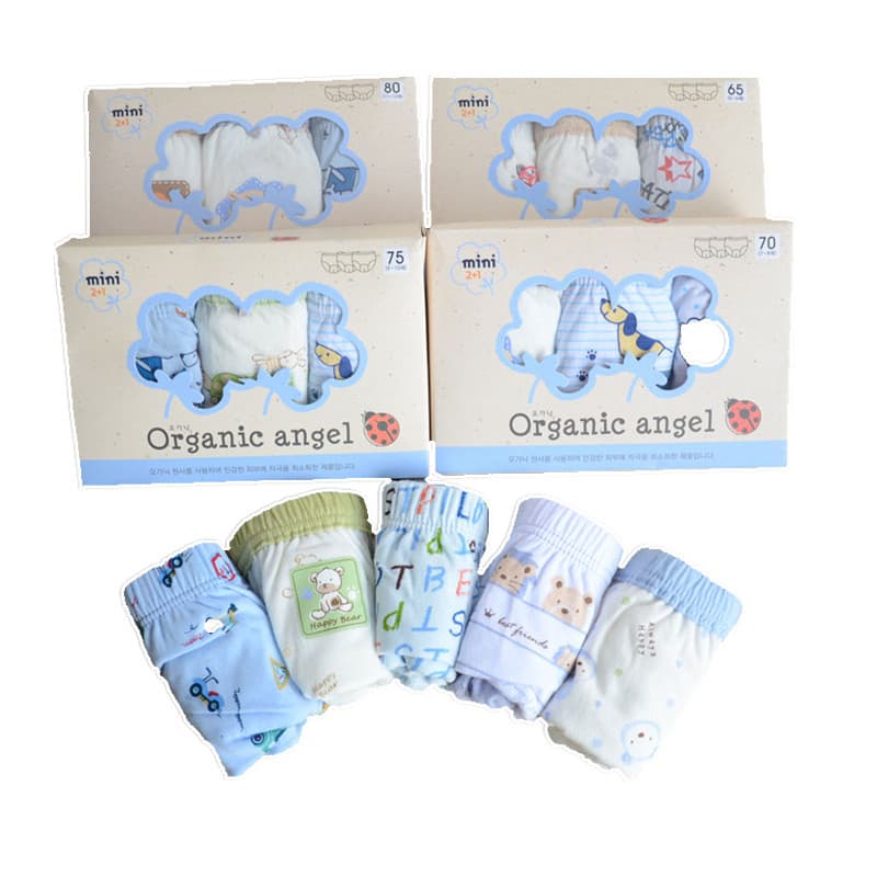 Children's Underpants Korean Style Boys' Triangle Briefs Manufacturer Cotton Baby Boys' Underwear nk132