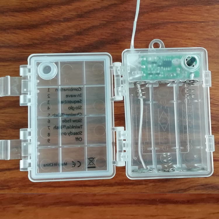 Factory Direct 8-Function Waterproof Battery Holder 3xAA Series with Wire, Cover, and Switch Battery Case