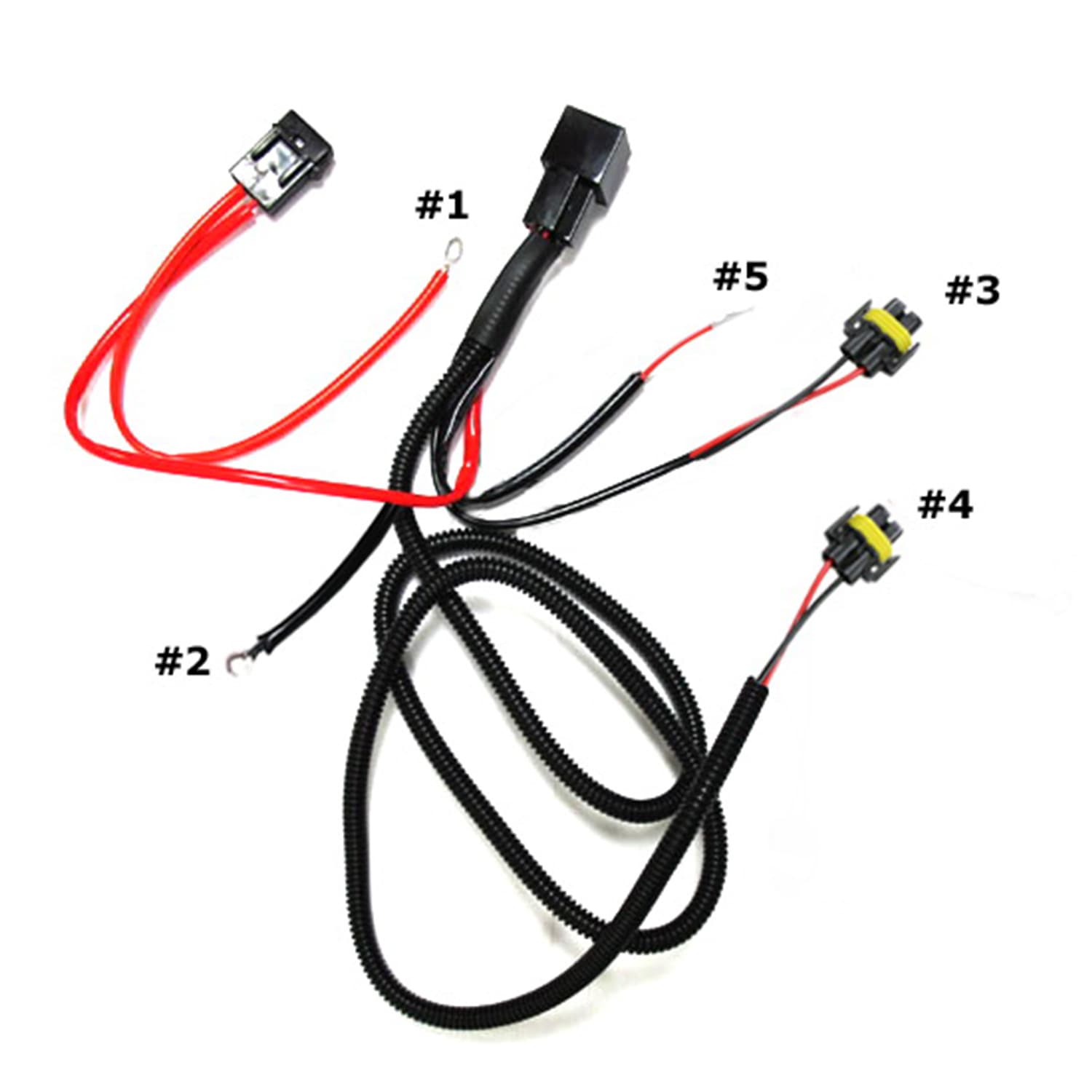 Wholesale H11 Headlight Xenon Lamp Wiring Harness Relay Kit Automotive ACC H11 Fog Light Cross-border Supply