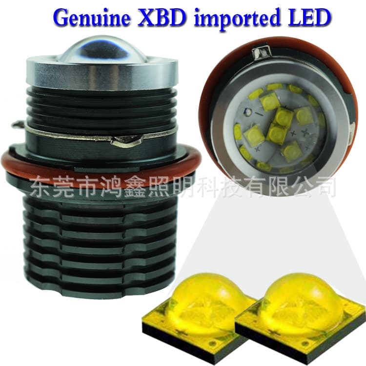 Cross-border Supply LED Angel Eyes for BMW 5 Series Headlight E39 80W CREE Angel Eye Ring