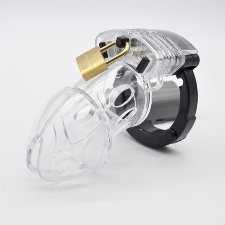 Authentic birdcage men's plastic chastity lock CB6000 penis lock chastity cage cb3000 adult sex toy