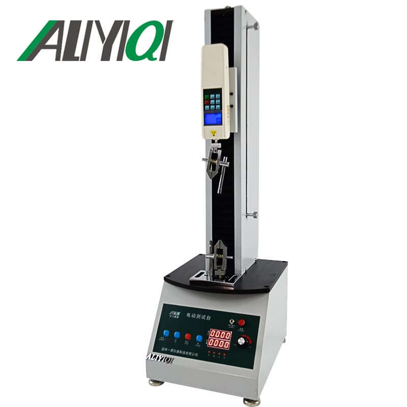 Aili AEL-200-500N Electric Vertical Single Column Test Bench Wire and Cable Push-Pull Load Tension Testing Machine