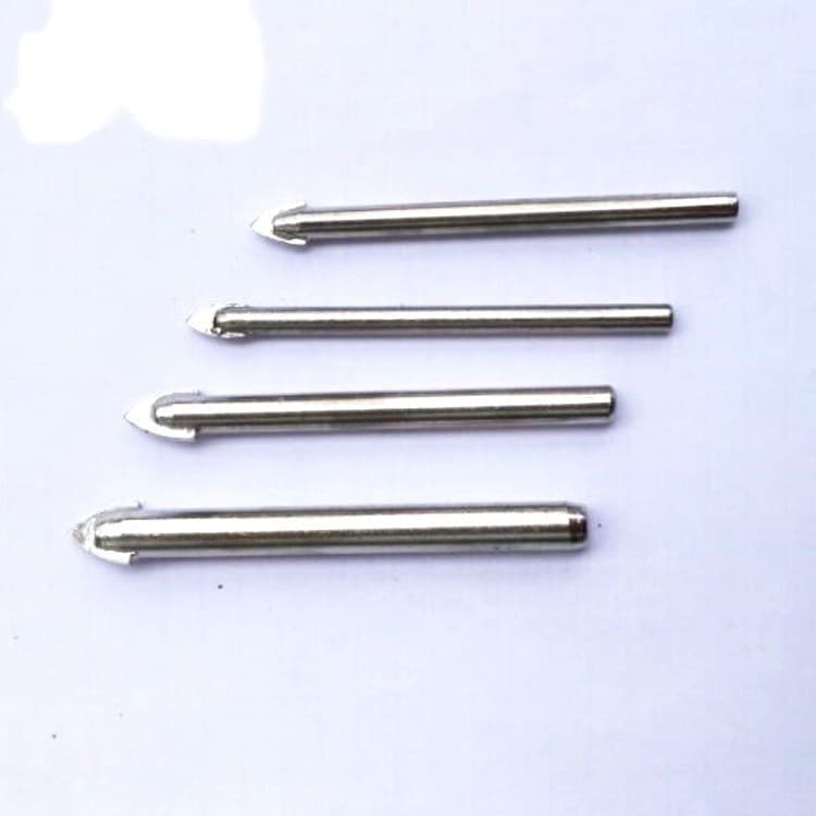Industrial Alloy Triangle Drill Bit, Ceramic Triangle Drill Bit, Glass Drilling Bit, Tile Drilling Bit, Marble Triangle Drill Bit