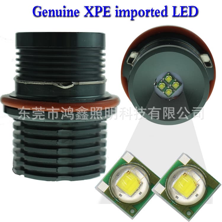 Car LED Headlight E39 20W CREE/XPE Angel Eye Halo Ring for BMW 5 Series E39 Headlight