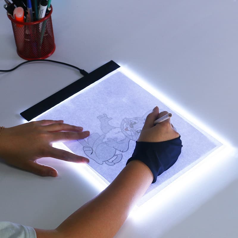 Xinzhao LED Copy Table A4/A3 Drawing Board Anime Copying Table Drawing Board Translucent Calligraphy Practice Table Copy Board Manufacturer