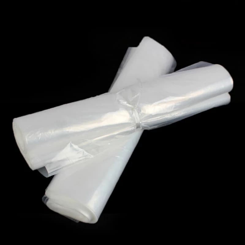 Kunshan spot PE packaging bag flat bag LDPE low pressure bag HDPE high pressure bag PE tube film folding bag