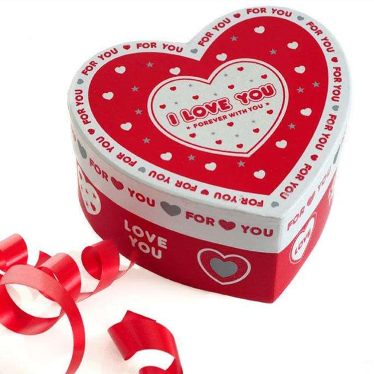 Wholesale Gift Box Set Birthday Gift Box Valentine's Day Lipstick Gift Box Heart-Shaped Wedding Gift Box Bridesmaid Souvenir Gift Box