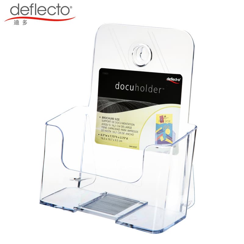 Dido Factory Transparent A5 Document Holder, Office Display Rack, File Holder 74901, Wall Mountable, In Stock