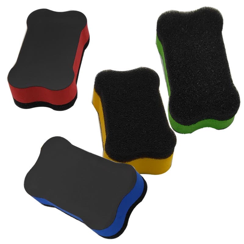 Magnetic Blackboard Eraser Easy to Clean EVA Sponge Bone Shaped Wipe Whiteboard Eraser Children Cartoon Design Sponge Material