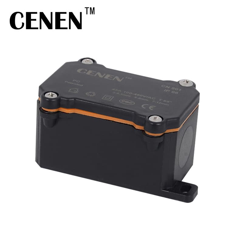 IP68 waterproof junction box PC in-ground light box wholesale, outdoor plastic 801 cable for in-ground use