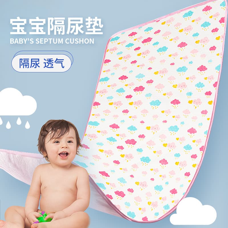 Waterproof absorbent washable bed pad for incontinence, menstruation, postpartum, baby mattress, multiple sizes available