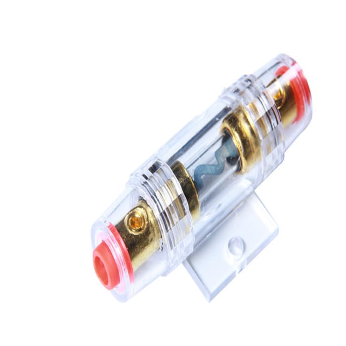 Car Audio Fuse Holder Car Power Fuse Tube Fuse Seat Speaker Wire Car Power Cable Fuse