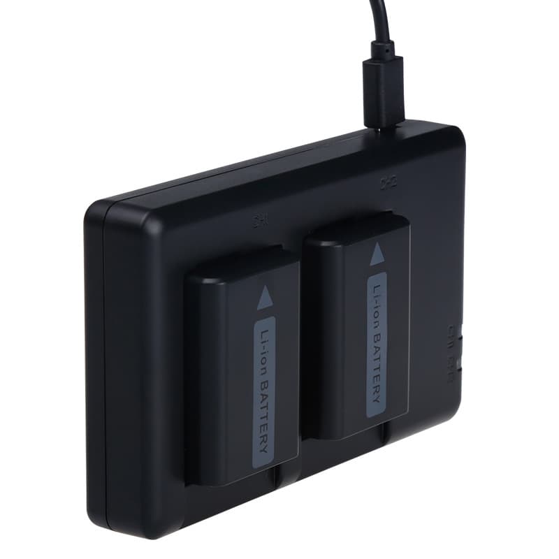 Fenbiao NP-FW50 Camera Battery Charger, a6000 a5100 a6300 a7m2 r2 s2 Dual Charger