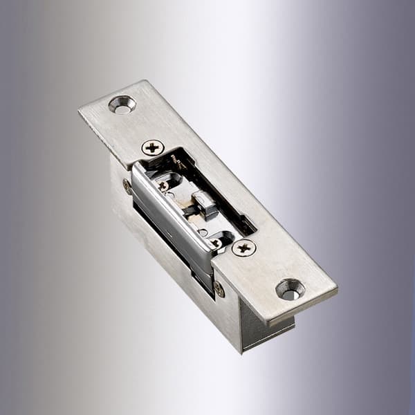 081 short electric strike, electric control lock, 12V, stainless steel, cathode lock