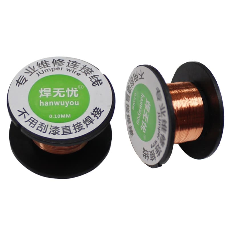 Mobile phone computer circuit board repair connection wire enameled wire soldering wire flying wire no scraping required direct soldering