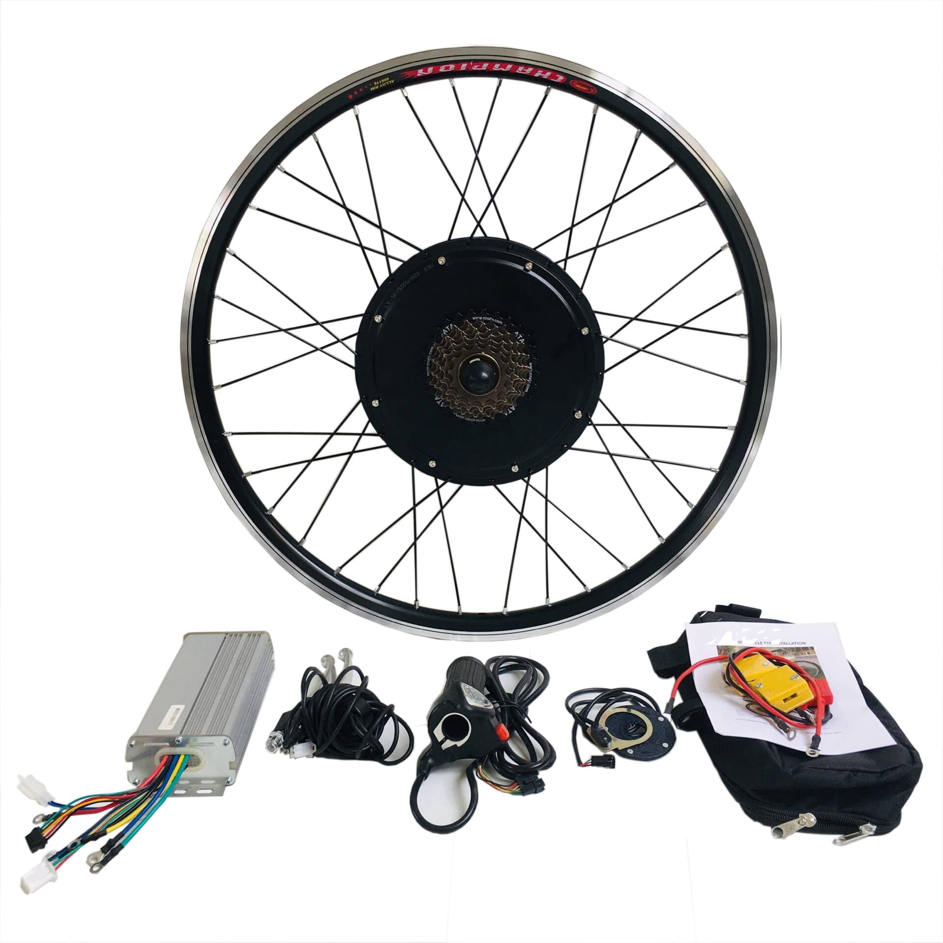 26 inch 48V 1000W Bicycle Conversion Electric Bike Kit Rear Drive Scooter Heavy Duty High Power Version